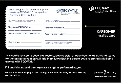 TECVAYLI® Caregiver Wallet Card, thumbnail