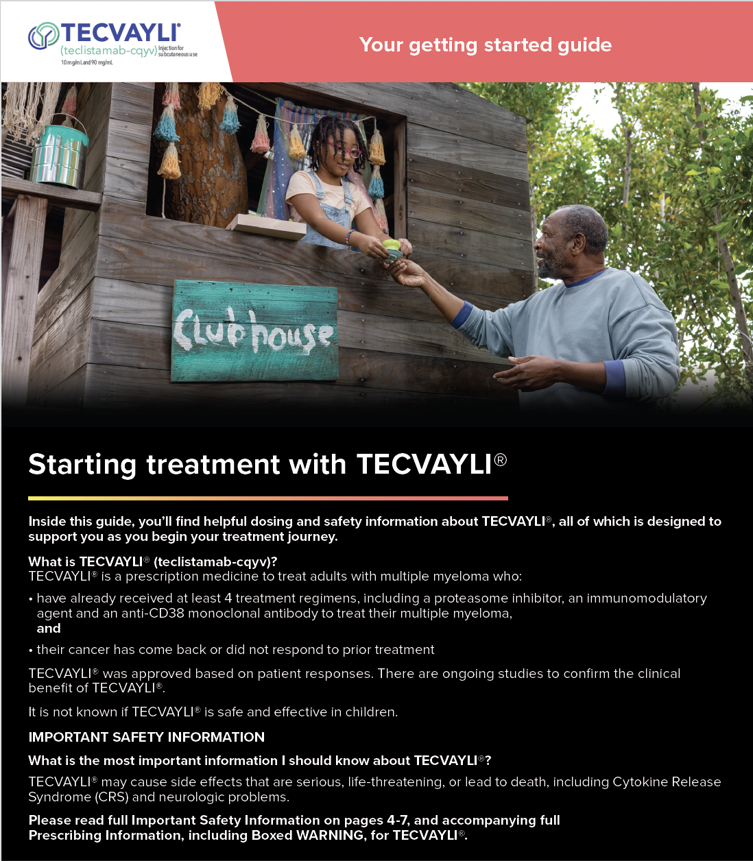 Starting treatment with TECVAYLI® Brochure, thumbnai